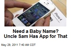 Need a Baby Name? Uncle Sam Has App for That