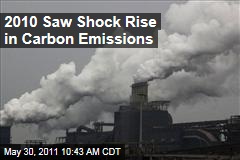 Climate Change: 2010 Saw Record Rise in Carbon Emissions