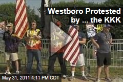 KKK Meets WBC: Westboro Baptist Church Counter-Protested by the Ku Klux Klan