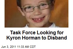 Task Force Looking for Kyron Horman to Disband