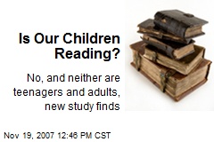 Is Our Children Reading?