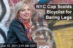 NYPD Scolds Dutch Biker for Baring Legs
