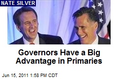 Governors Have a Big Advantage in Primaries