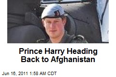 Prince Harry Heading Back to Afghanistan