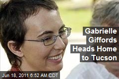 Gabrielle Giffords Heads Home to Tucson