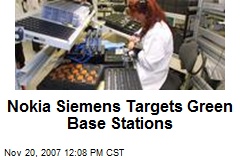 Nokia Siemens Targets Green Base Stations