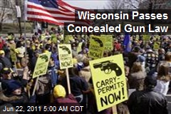 Wisconsin Passes Concealed Carry Law