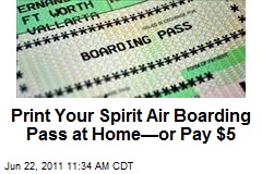 Print Your Spirit Air Boarding Pass at Home&mdash;or Pay $5
