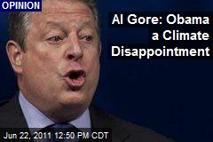 Al Gore: Obama a Climate Disappointment