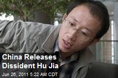 China Releases Dissident Hu Jia
