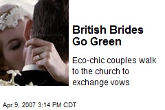 British Brides Go Green