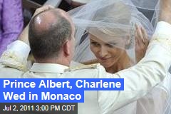 Prince Albert II Weds Charlene Wittstock in Monaco