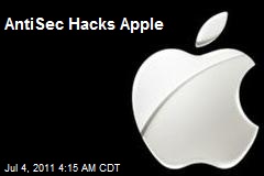 AntiSec Hacks Apple