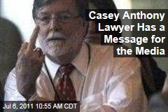 Cheney Mason Middle Finger: Casey Anthony Defense Attorney Flips Off Media While Celebrating Verdict