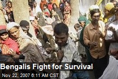 Bengalis Fight for Survival