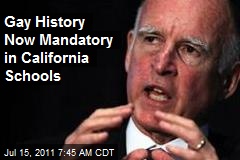 Gay History Now Mandatory in California Schools
