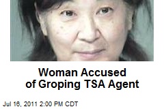 Woman Accused of Groping TSA Agent