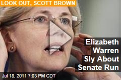 Elizabeth Warren Won't Rule Out Running for Scott Brown's Senate Seat