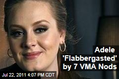 Adele Surprised by 7 VMA Nods