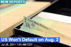 Debt Ceiling Showdown: New Reports Indicate US May Not Default on Aug. 2