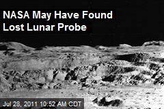 NASA May Have Found Lost Lunar Probe