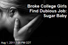 Broke College Women Find Desperate Job as Sugar Baby for Sugar Daddies