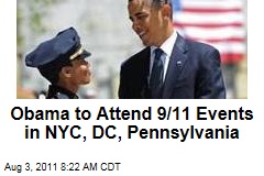 9/11 Anniversary: Barack Obama, First Lady to Attend Memorials in New York City, Pennsylvania, Washington DC