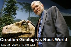 Creation Geologists Rock World