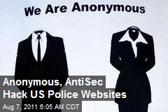 Anonymous, AntiSec Hack US Police Websites