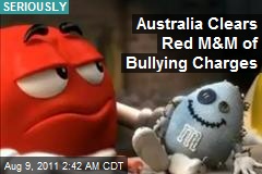 Red M&amp;M Cleared of Bullying Charges