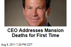 CEO Jonah Schacknai Addresses Mansion Deaths, Pledges Quick Return to Work