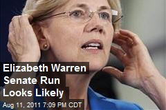 Elizabeth Warren Senate Run Looks Likely