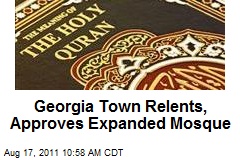 Georgia Town Relents, Approves Expanded Mosque