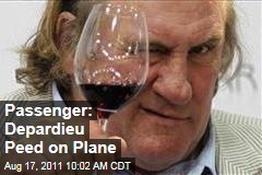 Gerard Depardieu Peed on Plane Floor, Says Fellow Passenger