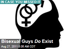 Study: Hey, Bisexual Guys Exist!