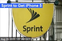 Sprint to Get iPhone 5