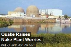 Quake Raises Nuke Plant Worries