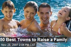 50 Best Towns to Raise a Family