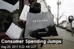 Consumer Spending Jumps