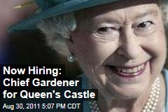 Queen Elizabeth II Hiring Chief Gardener for Balmoral