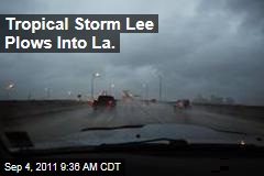 Tropical Storm Lee Rolls Into Louisiana, Mississippi