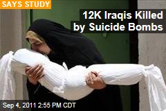 Iraqi Suicide Bombers Have Killed 12K Civilians: Study