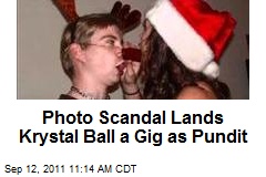 Photo Scandal Lands Krystal Ball a Gig as Pundit
