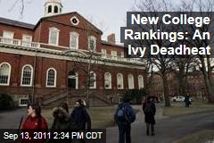 Harvard, Princeton, Yale Top US News College Rankings