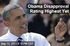 President Obama Disapproval Rating Highest Yet at 55%: CNN Poll