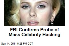 FBI Confirms Probe of Scarlett Johansson Hacking