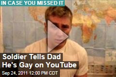Viral Video: Gay Soldier Tells His Father That He's Gay on YouTube