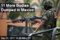 11 More Bodies Dumped in Mexico