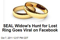 SEAL Widow's Hunt for Lost Wedding Ring Goes Viral Thanks to Facebook