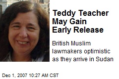 Teddy Teacher May Gain Early Release